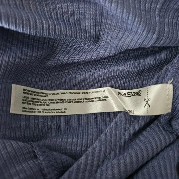 Free people Dani dusty Iris ribbed tank top size medium nwt - Picture 6 of 6